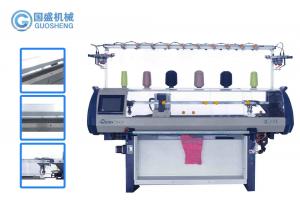 China Wool 10G School Sweater Flat Knitting Machine Sweater Maker Machine Single System on sale