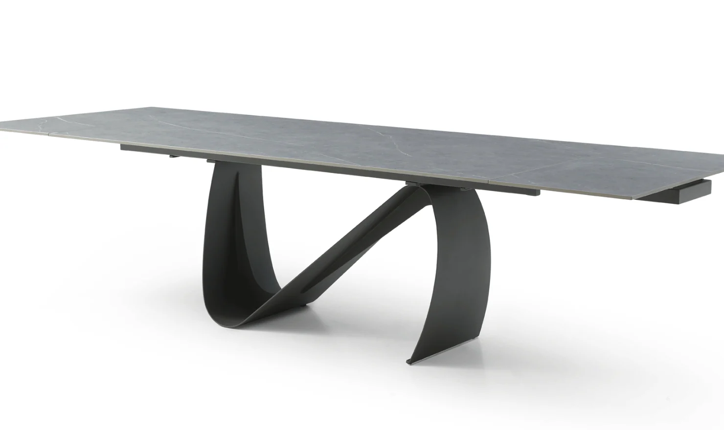 New Design Dining Room Table Modern Luxury Extendable Marble Dining Table Sintered Stone For Dining Room