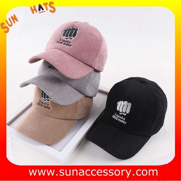 QF17006 Sun Accessory customized fashion base ball caps for girls ,caps in stock MOQ only 3 pcs