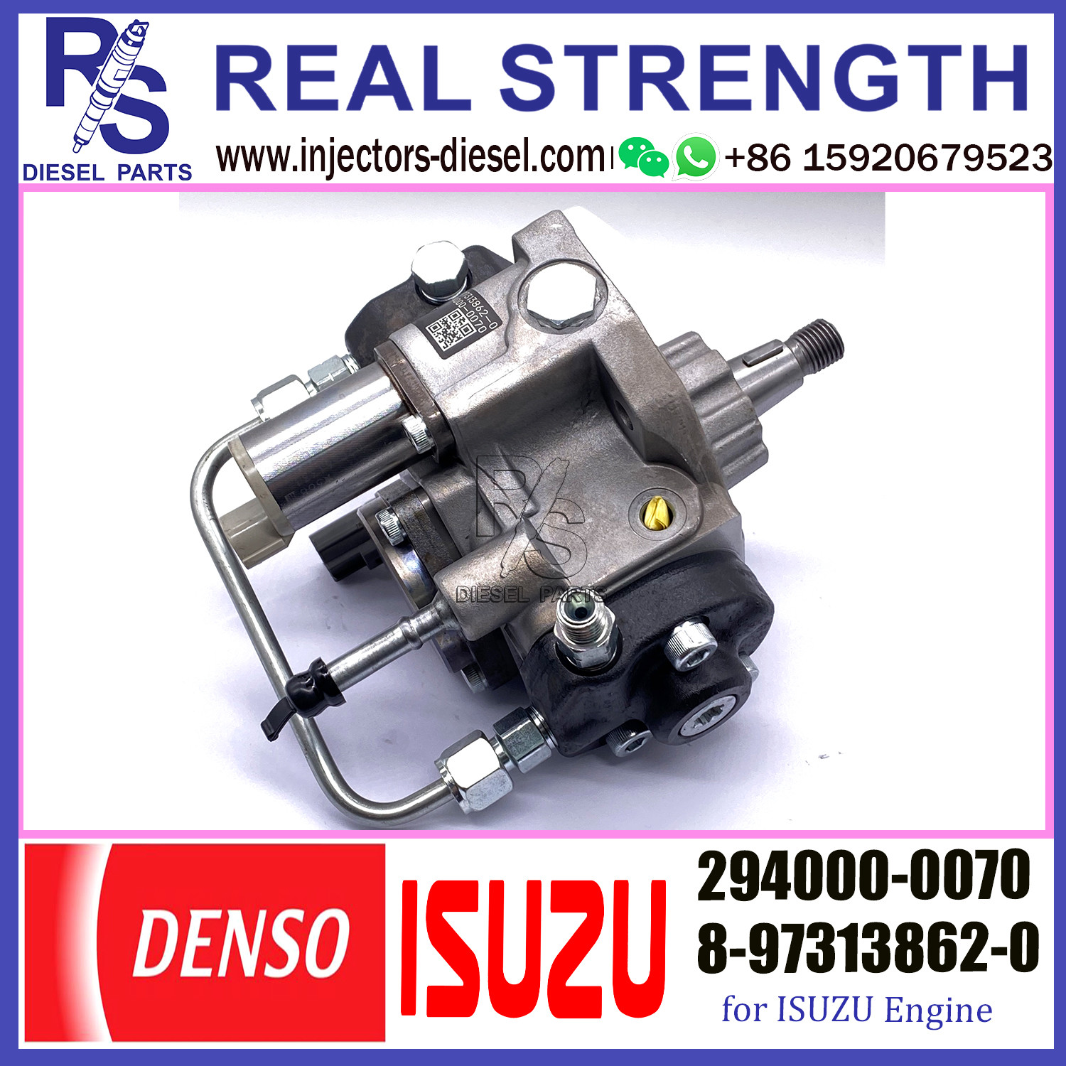 For ISUZU Z17DTH 294000-0070 8-97313862-0 Diesel Engine Common Rail Fuel Injection Pump 294000-0070 8-97313862-0