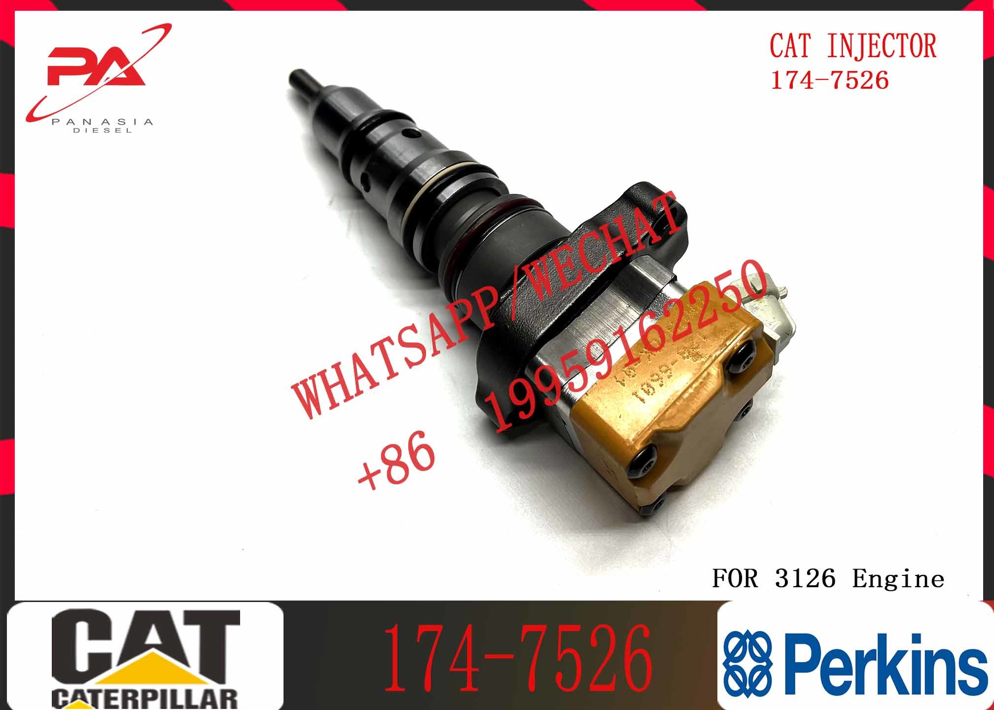 Fuel Injector Assembly 222-5966 180-7431 171-9710 171-9704 178-6432 188-1320 173-9379 4CR0197 198-4752 174-7526