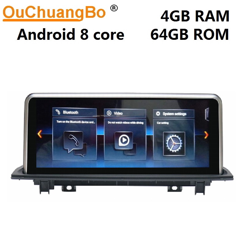 Ouchuangbo GPS navigation audio radio for X1 F48 (2016-2017) support BT MP3 mirror link android 8.1 OS 4+64