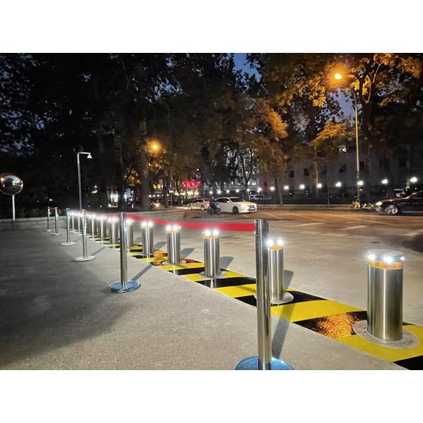 Intensive Remote Control Automatic Rising Bollards With Optional Heating Unit State Of The Art Design