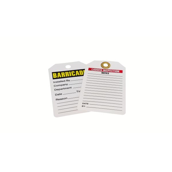 Custom Design Plastic Safety Tag PVC Material For Durable Performance