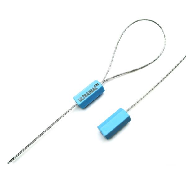 ABS Coated Cable Security Seal with 2.79 KN Tensile Strength and Pull Tight Locking Mechanism for Container Trucks