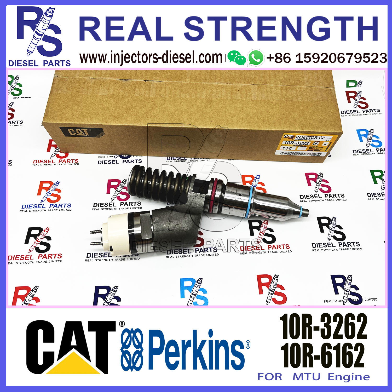 CAT C11 C13 Excavator Engine For Caterpillar CAT 345C 345D Fuel Injector 2490713 249-0713 10R3262 10R-3262