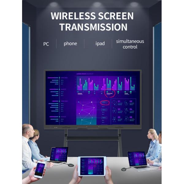 4K Conference Interactive Flat Panel 55 Inch Interactive Flat Panel