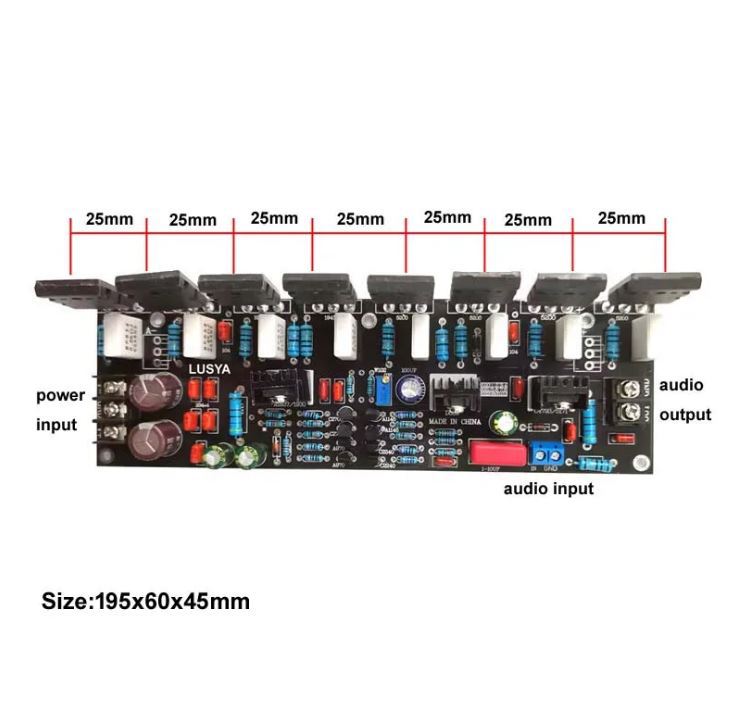Private Mold NO 500W HIFI High Power Audio Amplifier Mono Rear Amplifier Board