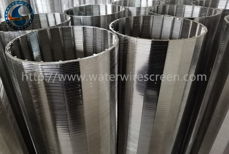 Stainless Steel Slot 60 5.8m Wedge Wire Filter All Welded