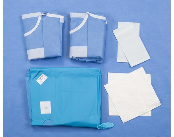 EO Gas Sterile Disposable Medical Single use Surgical TUR Packs Non woven