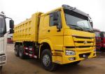 HOWO 6x4 Heavy Duty Dump Truck , 18M3 20M3 U Shape 30 Ton 25 Ton Dump Truck