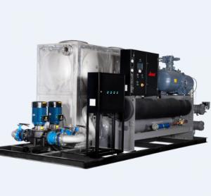 Quality 160HP Integrated Water Cooled Screw Type Chiller R22 Refrigerant、 for sale