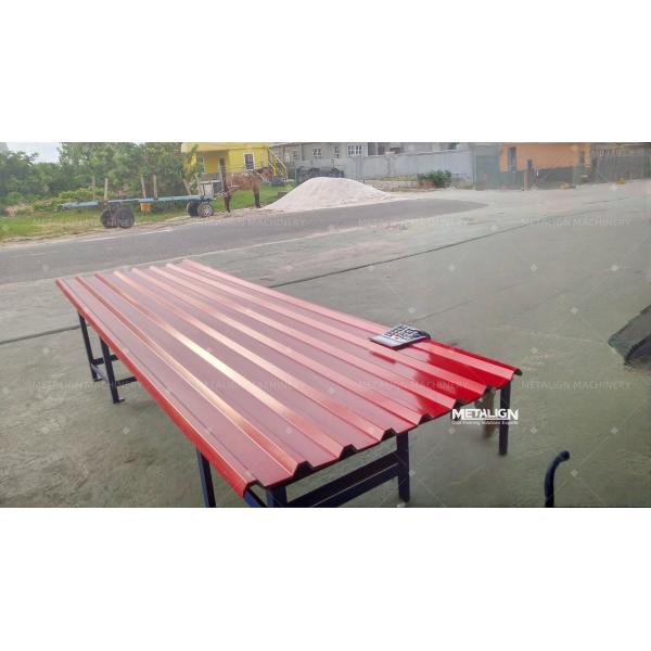 Dual-Layer Guide Pillar Roofing Roll Forming Machine For Trapezoidal And Corrugated Roof Panels