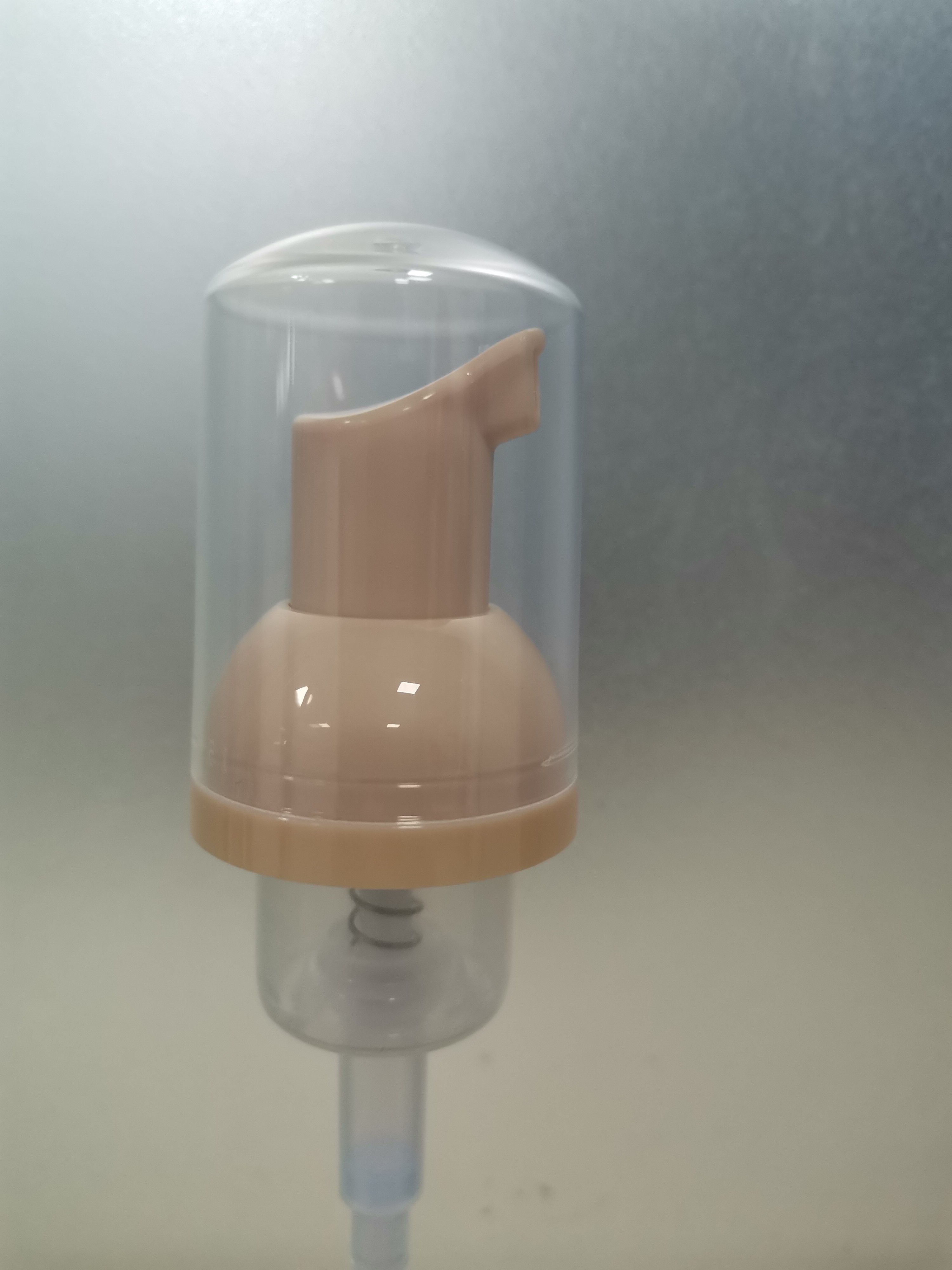 1.5mm Gasket 0.4cc Foam Pump with Clear Overcap