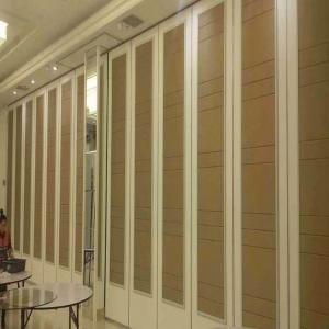 China 65MM Thickness Banquet Sliding Doors Interior Room Dividers For Hotel on sale