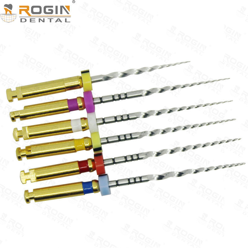 150 - 350rmp Speed Rotary Files Endodontics Progressive Taper For Engine