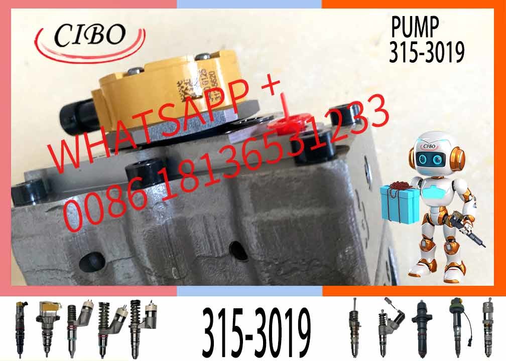 Diesel engine 315-3019 high pressure common rail fuel pump 3153019 for C6.6 Excavator 320D