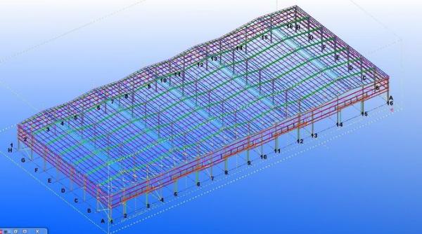 High strength Steel Structure Frame Industrial Buildings Construction 3
