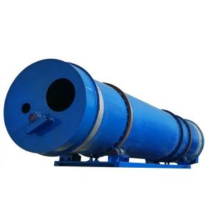 Quality Three Channels Rotary Drum Dryer With Cyclone Dust Collector for sale