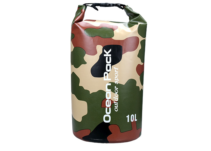 Hunting Adventure Camouflage Dry Bags , 0.5mm Thickness Dry Sack Backpack