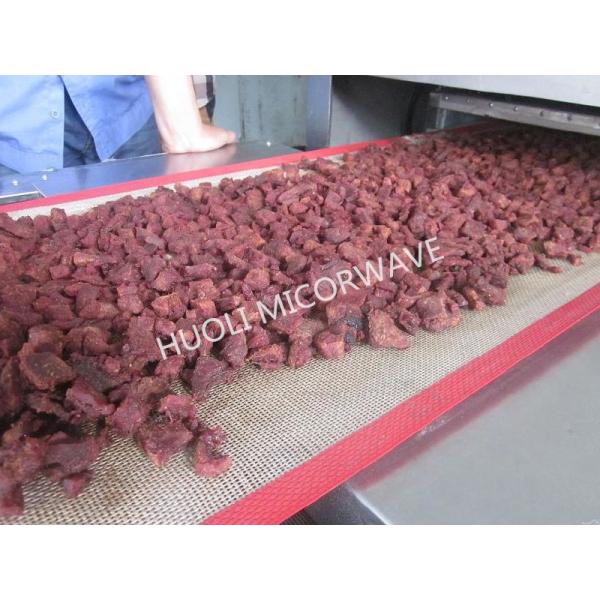 Beef Meat Roasting Equipment Microwave Drying Machine Meat Grians Baking