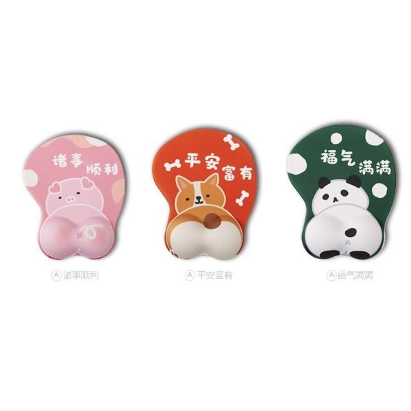 Anti Slip Anime Wrist Mouse Pad , Ergonomic Mouse Pad With Wrist Support