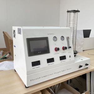 ISO 4589-3 High Temperature Limited Oxygen Index Tester AC220V