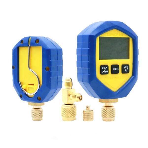 LCD Display Digital Vacuum Meter Gauge Refrigeration Tool Set