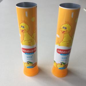 China Colourful DIA30 Kids Toothpaste Tube With Latest Wisted Off Tube Shoulder on sale