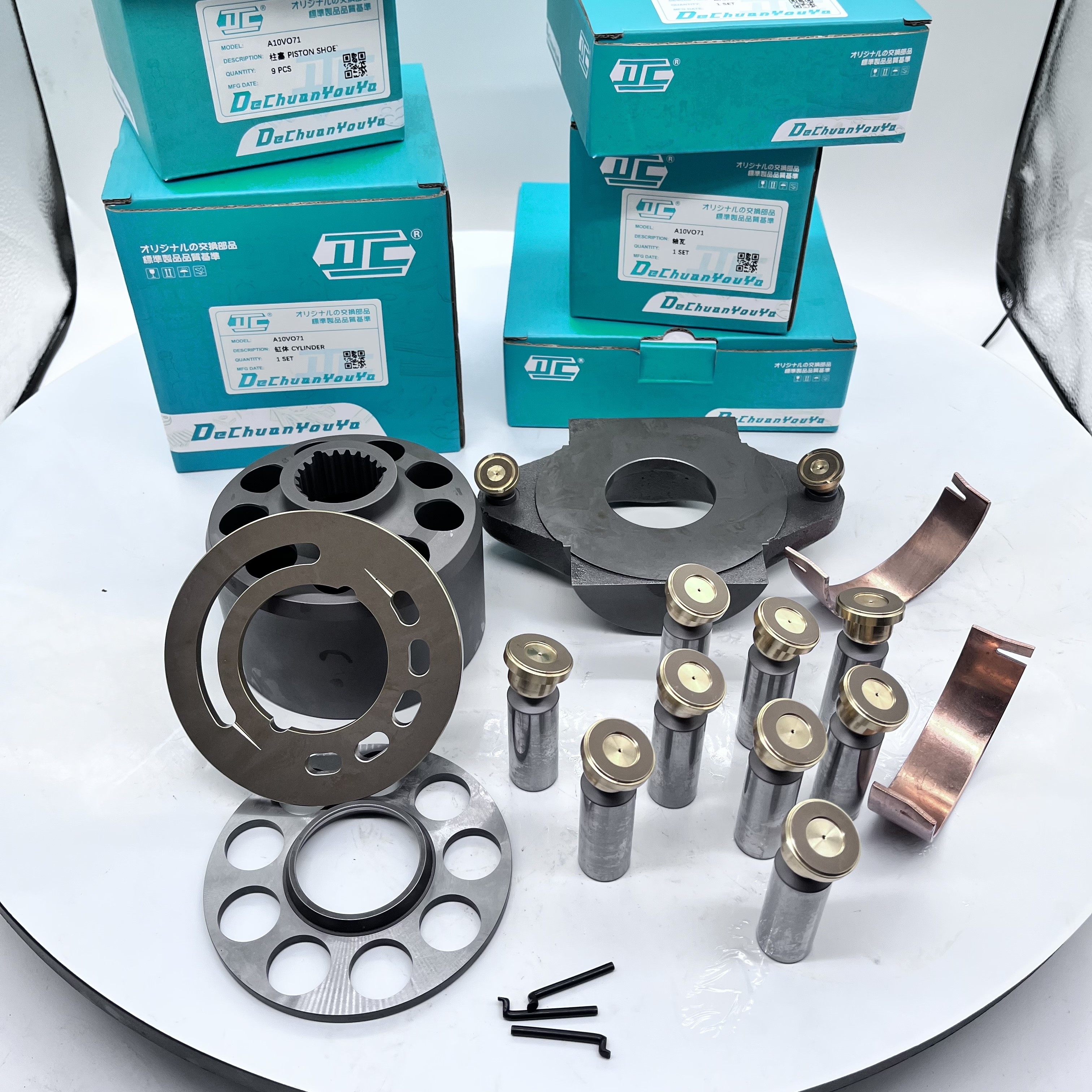 Standard Excavator Hydraulic Pump Parts MSF-63 For Construction Machine