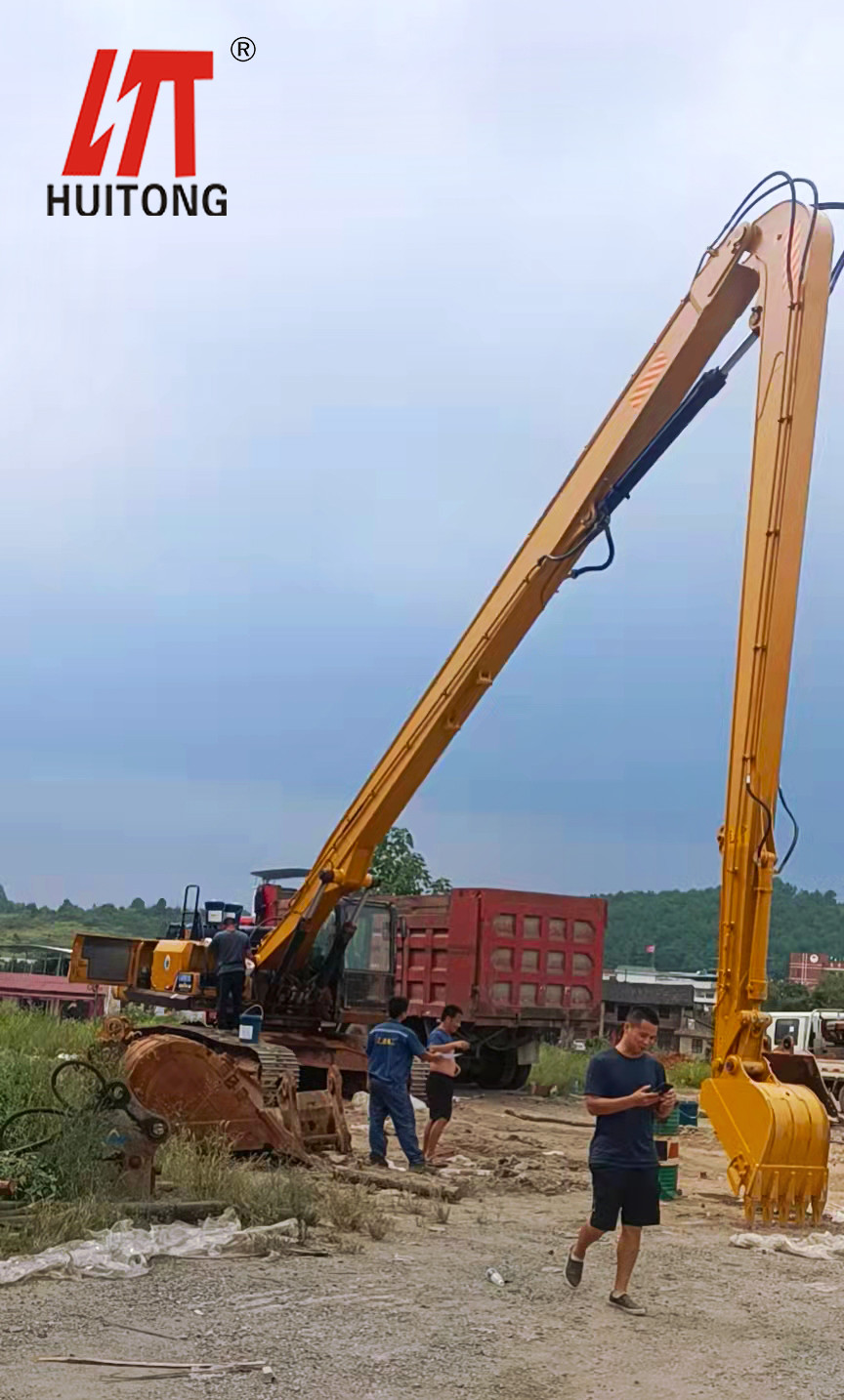 19 Meters Long Excavator Extension Boom With 0.5m3 Bucket For SY225 PC300