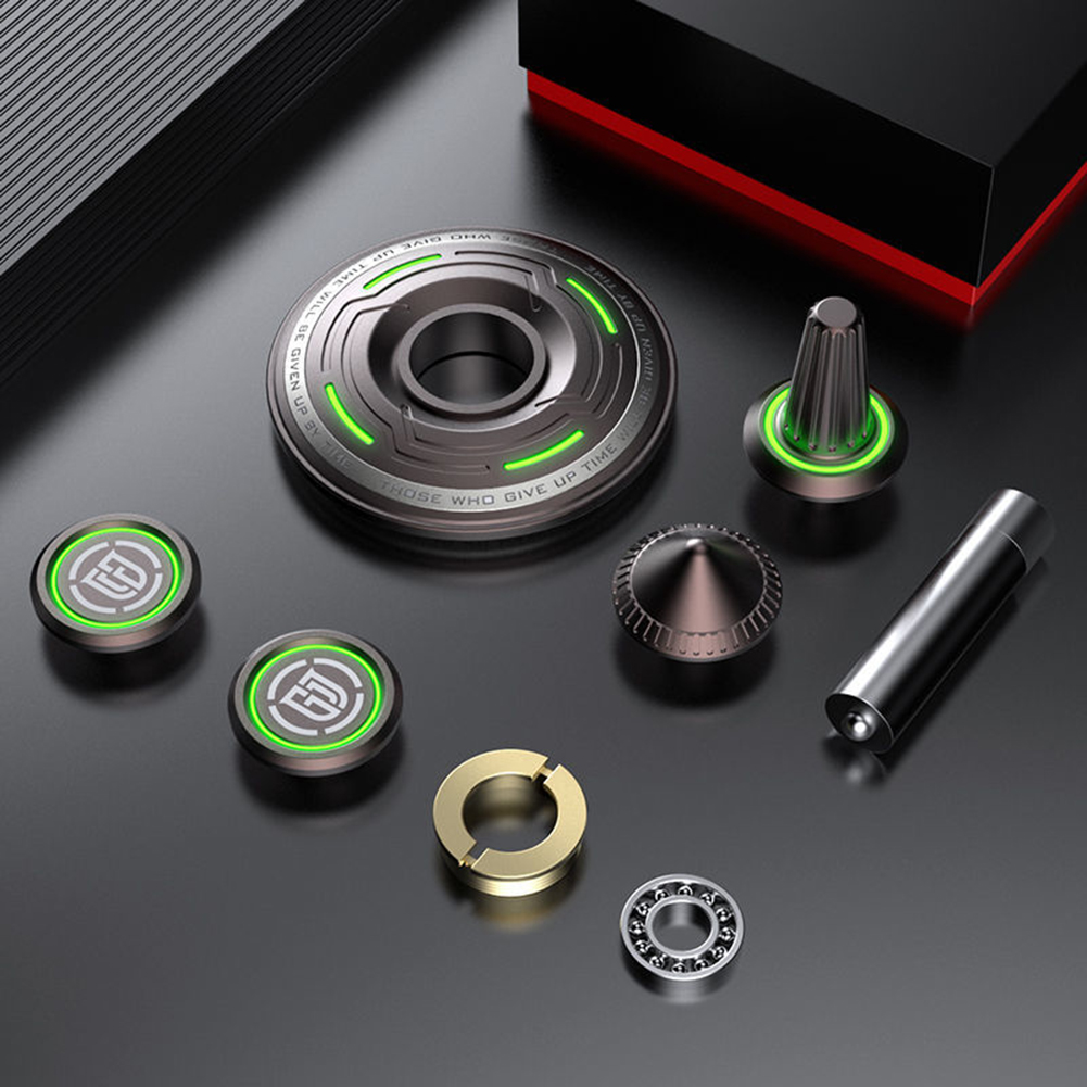 Toys Fingertips Hand Spinner Metal Anti-Anxiety Puzzle for Adults Teens Kids