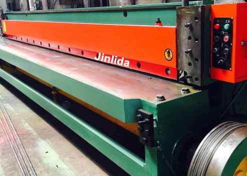 Accurate Hydraulic Wire Mesh Cutting Machine For Gabion Sheet , 5.0mm Max Diameter