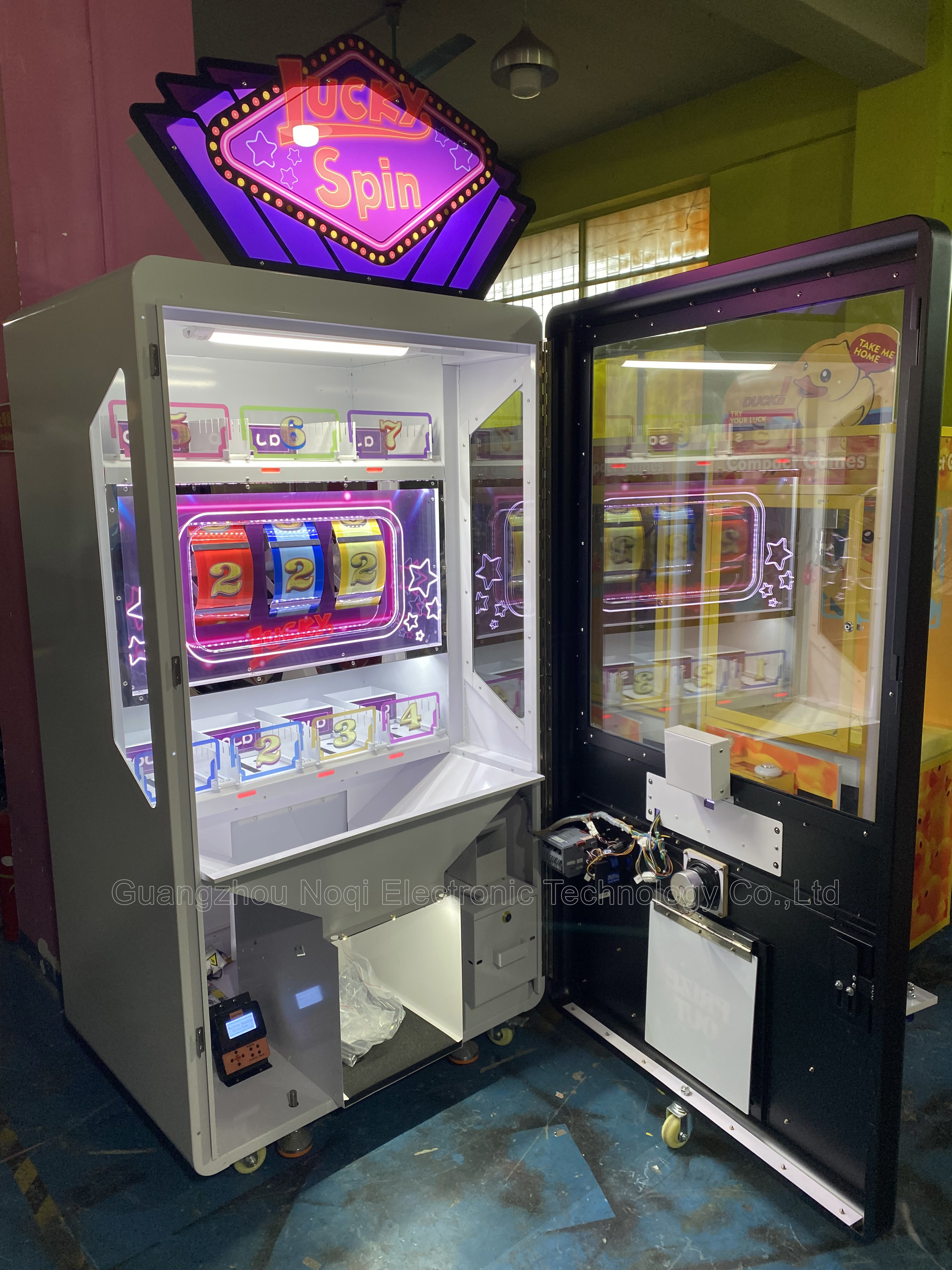 Lucky Spin Lottery Prize Arcade Machine For Skill Game Amusement
