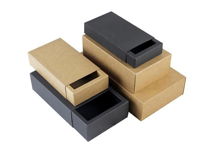 Unique Kraft Paper Packaging Box Recycled Materials For Cosmetic Products