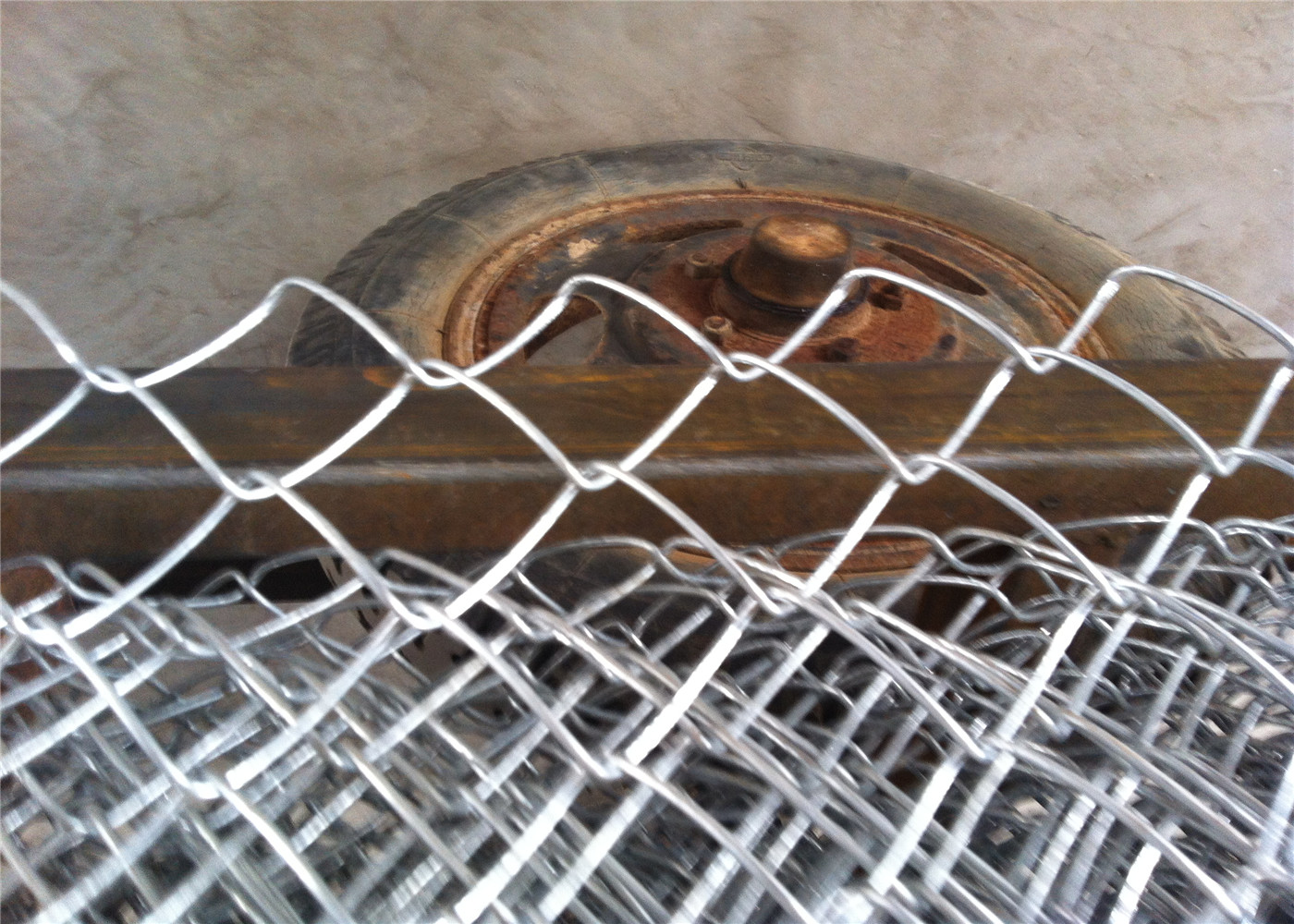 Zinc Coated Chain Link Fabric 0.148”/9Ga/3.66mm 2”x2”/50.8mmx50.8mm 12ft x 50ft Hot dipped Galvanized 366gram/SQM