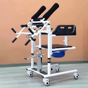 Quality Yifuhong Health Transfer Hydraulic Lift Transfer Chair Nursing Easy Operation for sale