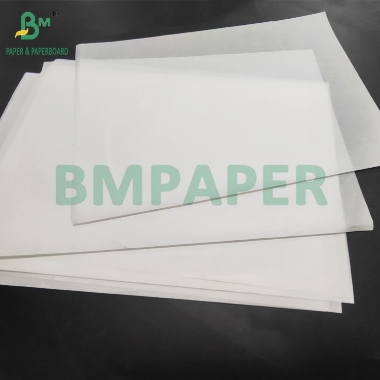38gsm White & Coffee Color Greaseproof Wrapping Paper For French Fries Liner