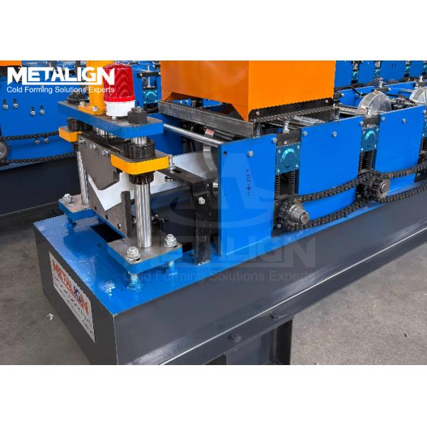 Advanced Effective Ridge Cap Roll Forming Machine With Safety-Fold Profile Design