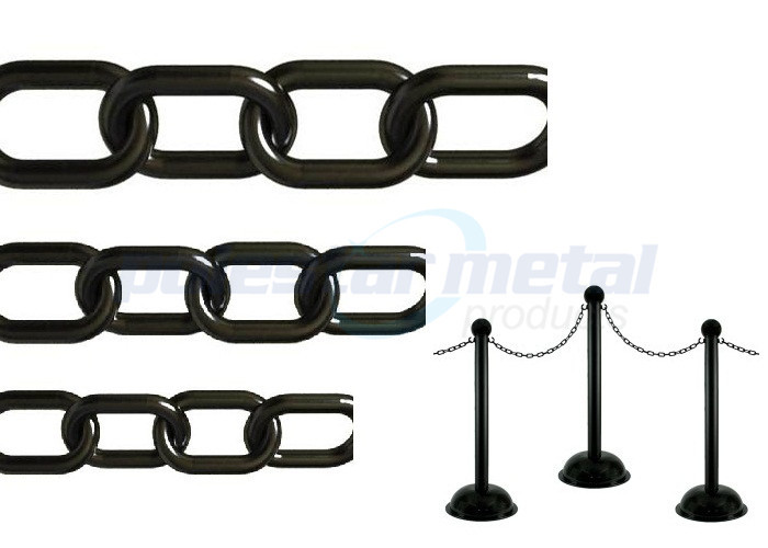Black PE Roadway Plastic Chain Link