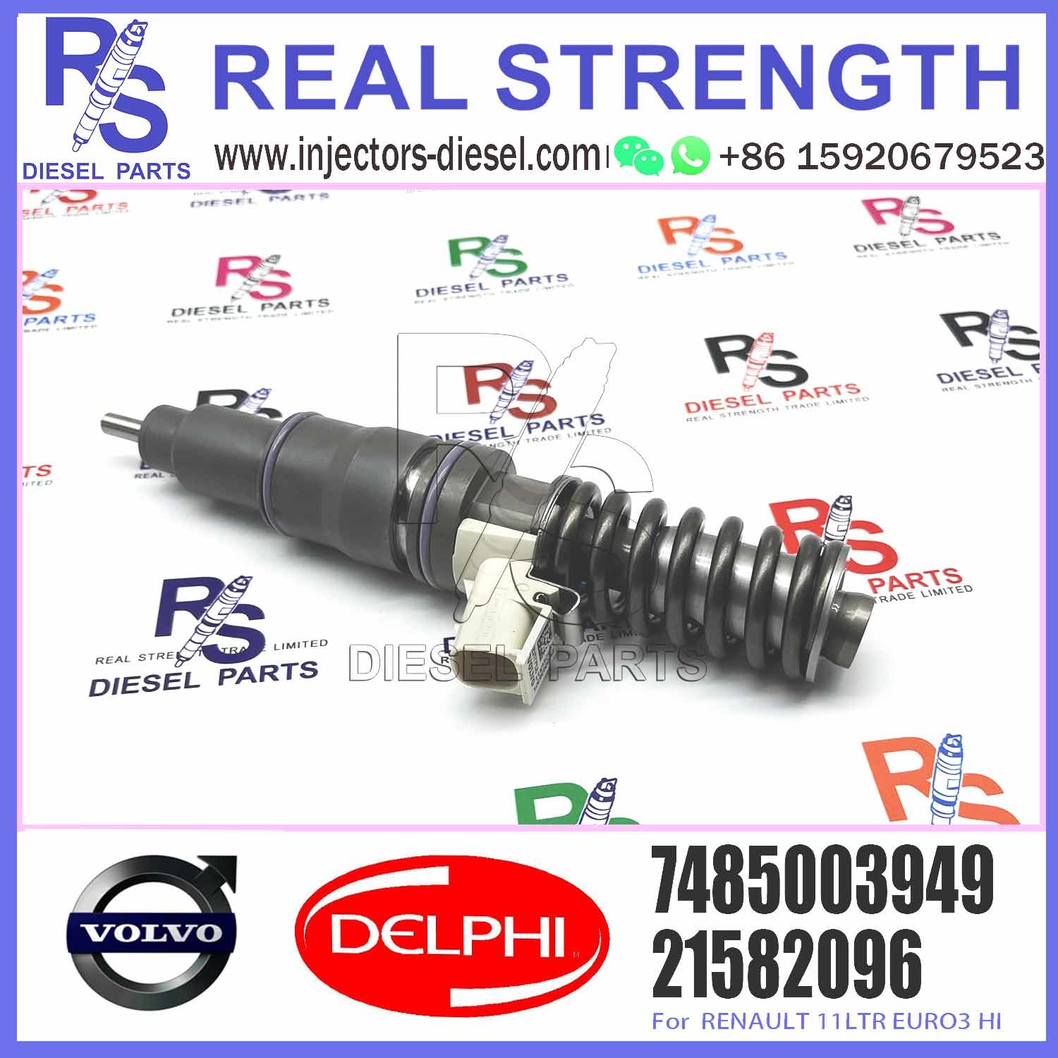 Fuel Injector 7485003042 7485003949 7421582096 7421644598 21644598 85003949 21582096 For V-O-L-V MD11