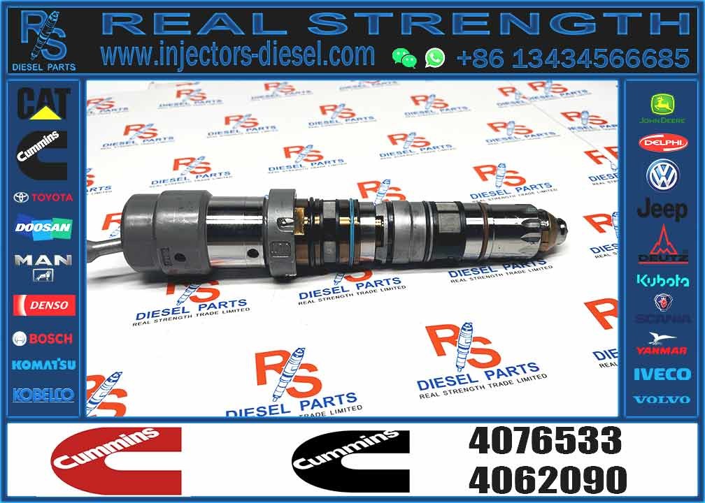 QSK23 Engine Spare Parts Common Rail Fuel Injector 4088431 4076533 4062090 4077076 4902827