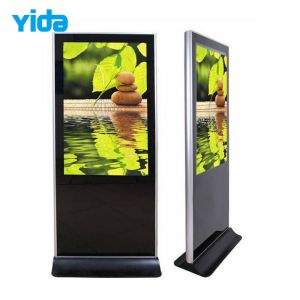 LCD Touch Screen Kiosk 55inch Floor Standing LCD Kiosk For Advertising