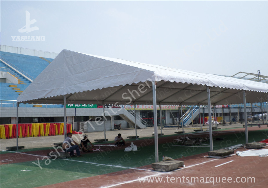 Small Outside White Fabric Commercial Exhibition Tent for Oudifen Promotion