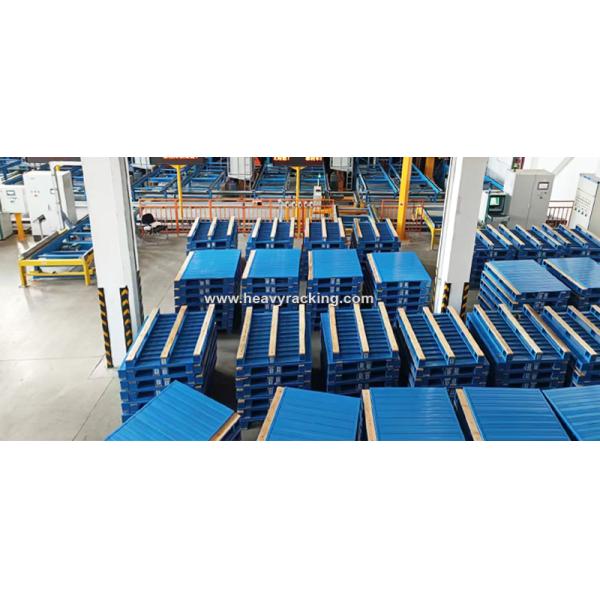 Steel and Wood Structure Pallets Iron Pallet Metal Pallets For ASRS Automatic Storage And Retrieval System
