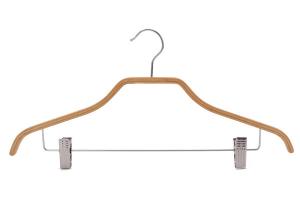 China Betterall Bamboo Heavy Duty Clothes Clothing Type Non Slip Plywood Hanger on sale