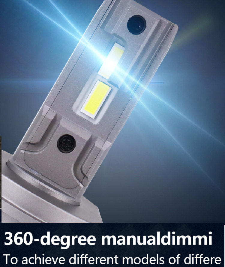 S5 LED Car Headlight Bulbs H11 H4 H7 9005 HB3 9006 HB4 H13 9004 9007 DRLs H1 880 H3 Fog Light