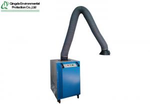 China Carbon Steel Mobile Welding Fume Extractor Dust Collector on sale