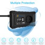 12V 220V Mini Dc To Ac GaN PD Fast Charger Converter USA UK EU Socket 150W Pure
