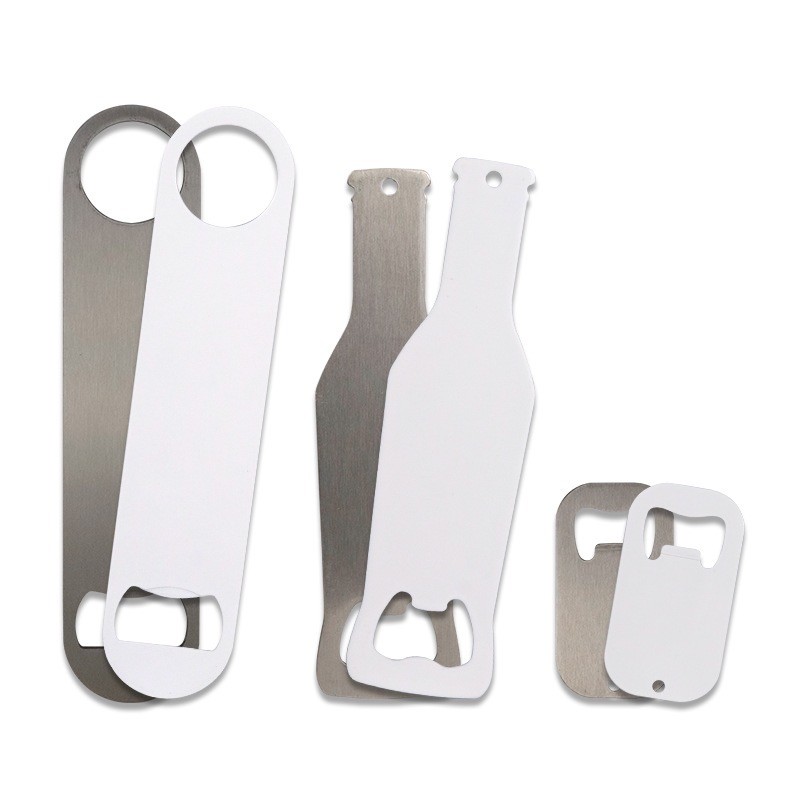 Customized Coated Stainless Steel Sublimation Bottle Opener Blanks Corrosion Resistance